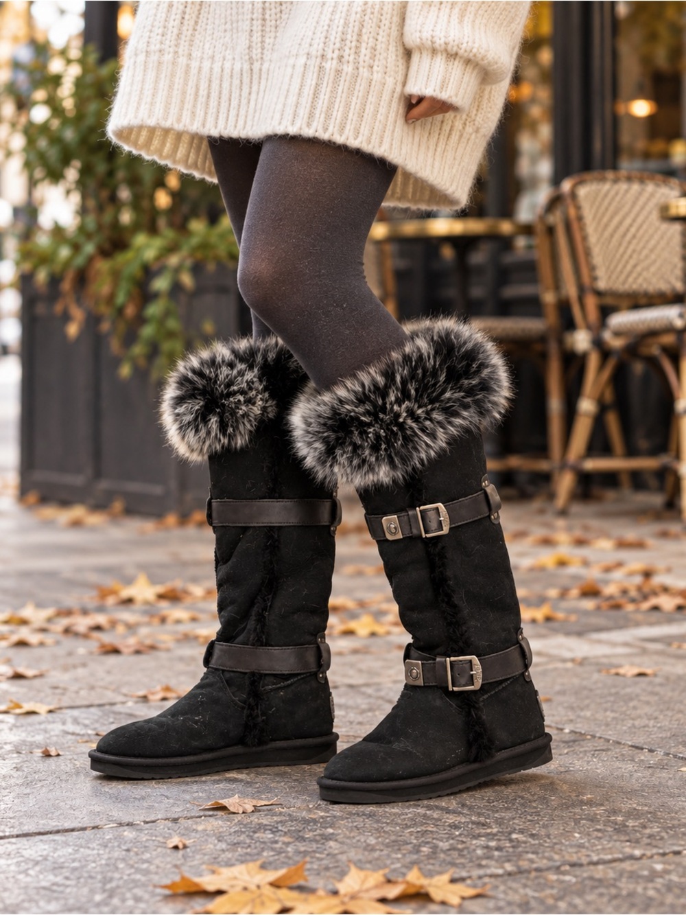 new Australia Luxe Collective Tsar Tall Boots — Black | US 7 / EU 38